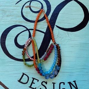 Multicolored Bead Necklace